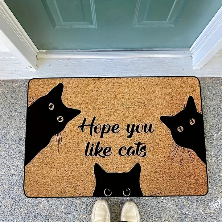 Künstlerische Katzen-Themenbereichsmatte