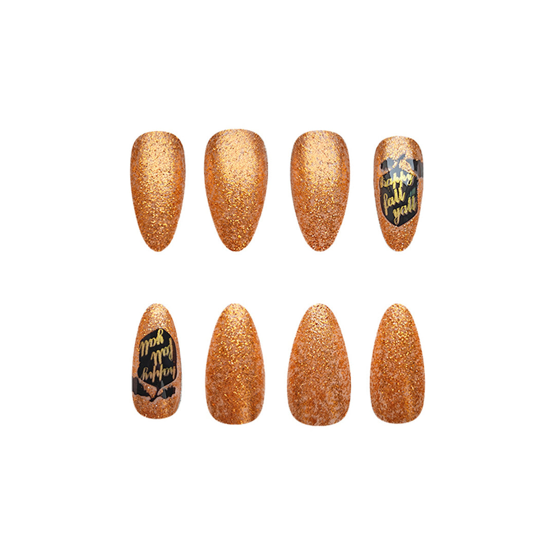 Herbst-Themen Press-On Nagelset