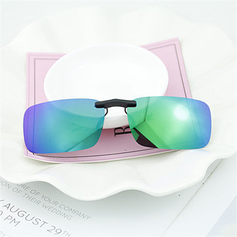 Damen sportliche Clip-On Sonnenbrille Karnz
