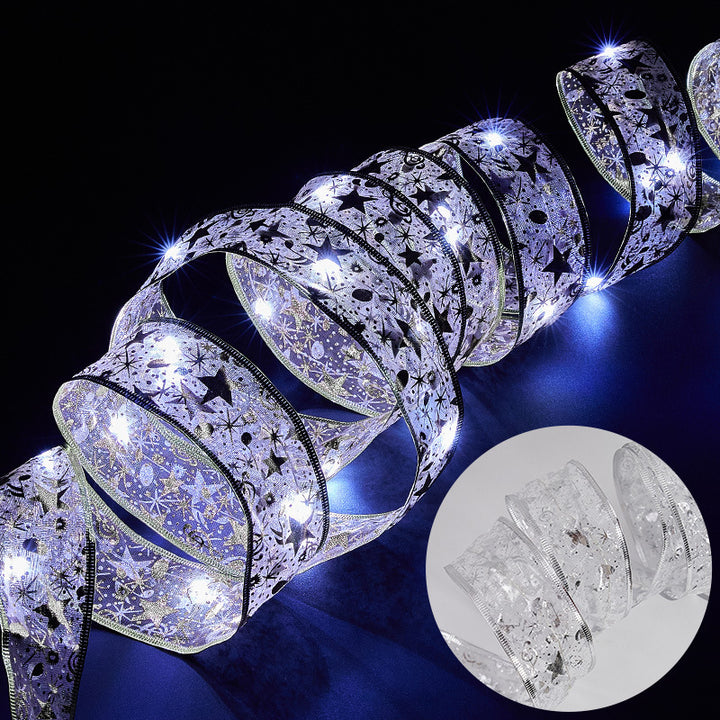 LED Dekoband mit festlichem Design Karnz