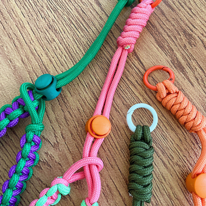 Haltbarer Paracord Schlüsselanhänger Halter Karnz