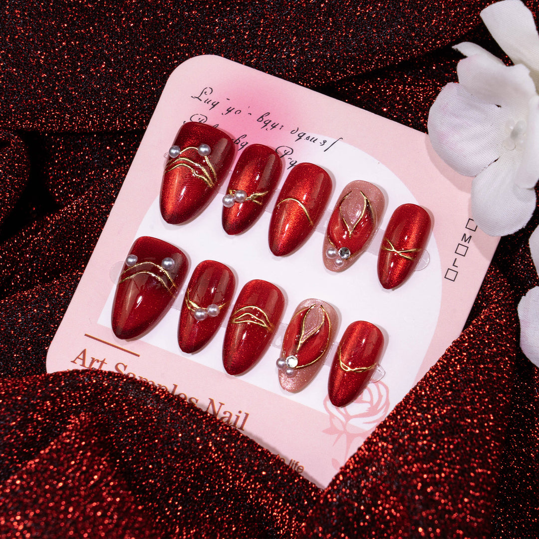Glamouröses Nagelkunstset