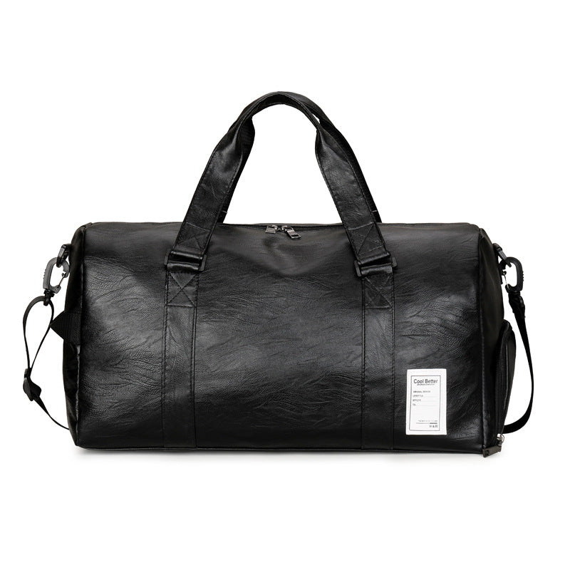 Premium Leder Reise Duffel Tasche Karnz