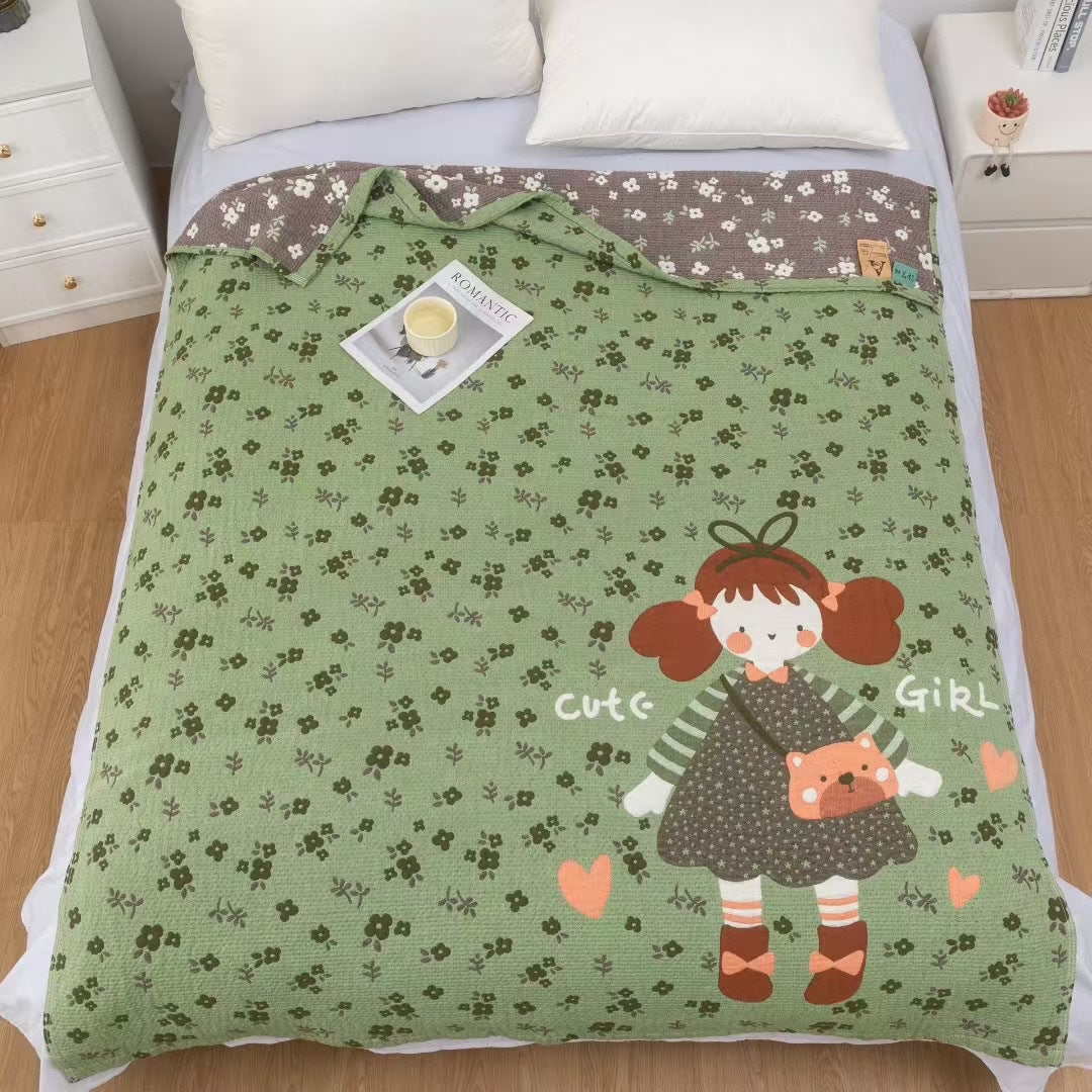Damen Kuscheldecke mit charmantem Prinzessinnen-Design Karnz