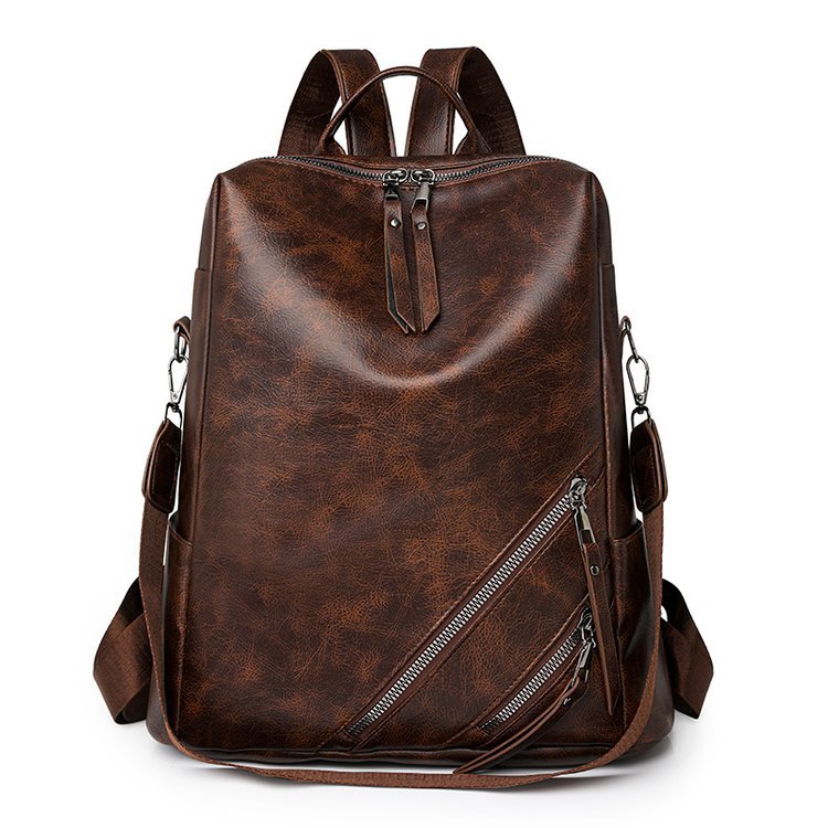 Modischer Multi-Reißverschluss-Rucksack Karnz