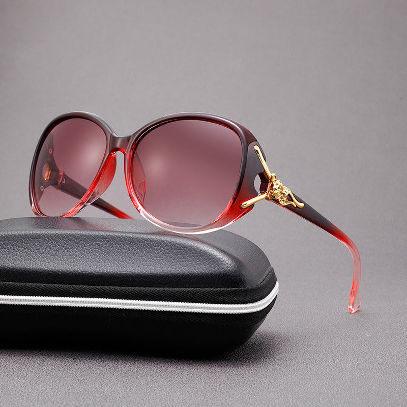 Damen Oversized Sonnenbrille mit modischem Gradient-Design Karnz