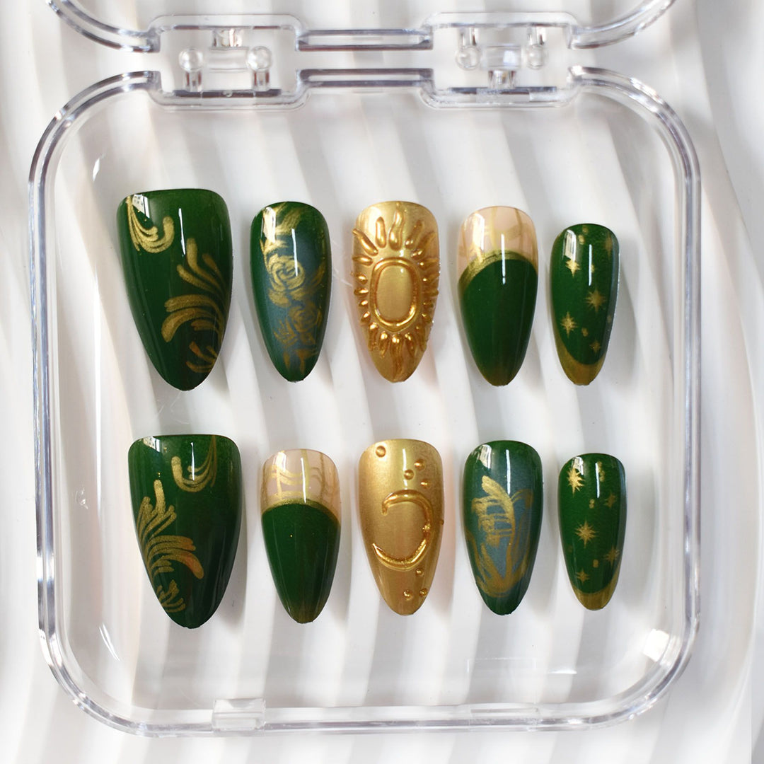 Künstlerisches Nageldesign Karnz