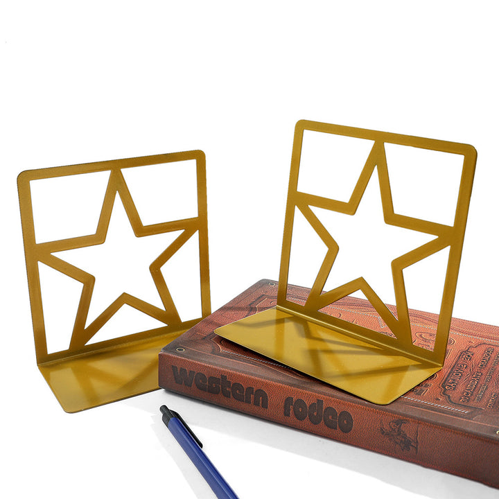 Sternförmige dekorative Buchstützen