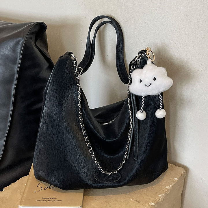 Weiche Leder Schlabberige Schultertasche