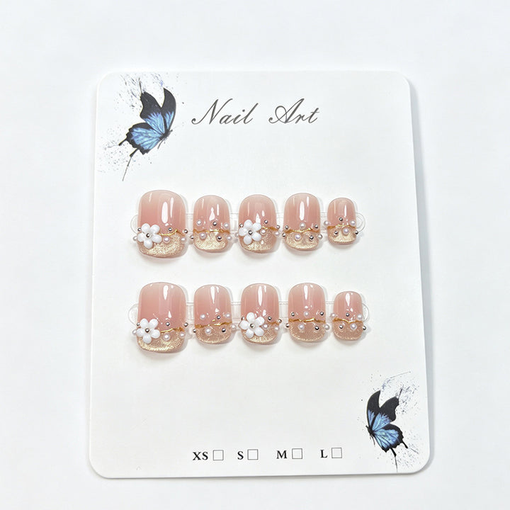 Dekoratives Floral-Nagelkunst-Set Karnz