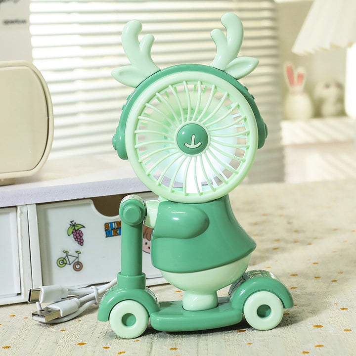 Damen Tragbarer Mini-Ventilator im kreativen Tierdesign Karnz