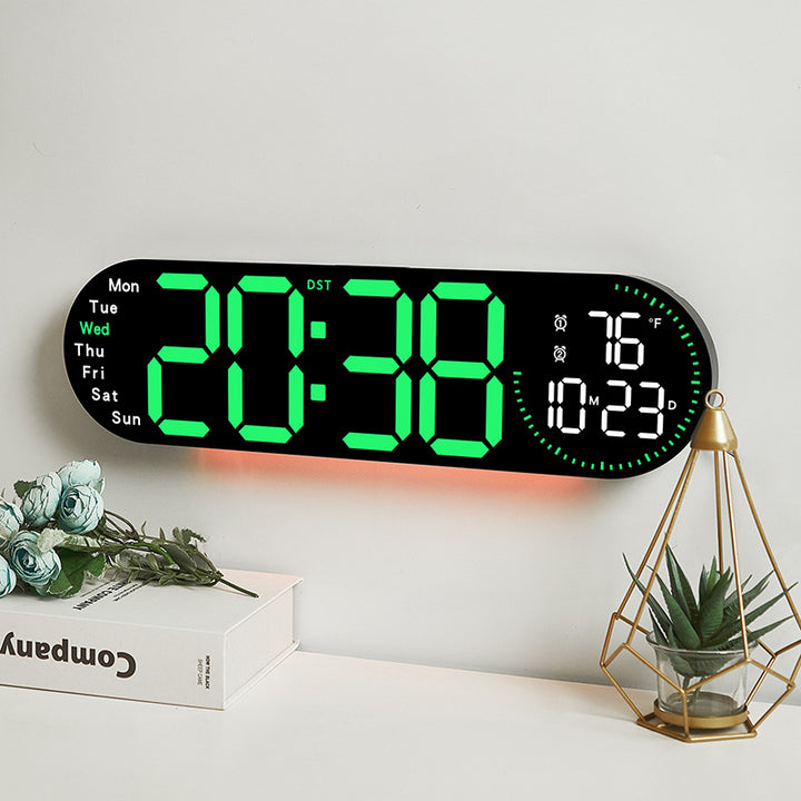 Digitaler Multifunktionswecker mit Temperatur und Wetteranzeige Karnz