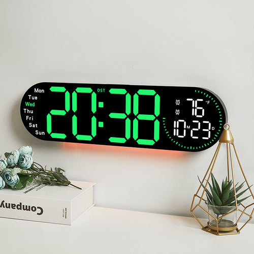 Digitaler Multifunktionswecker mit Temperatur und Wetteranzeige Karnz
