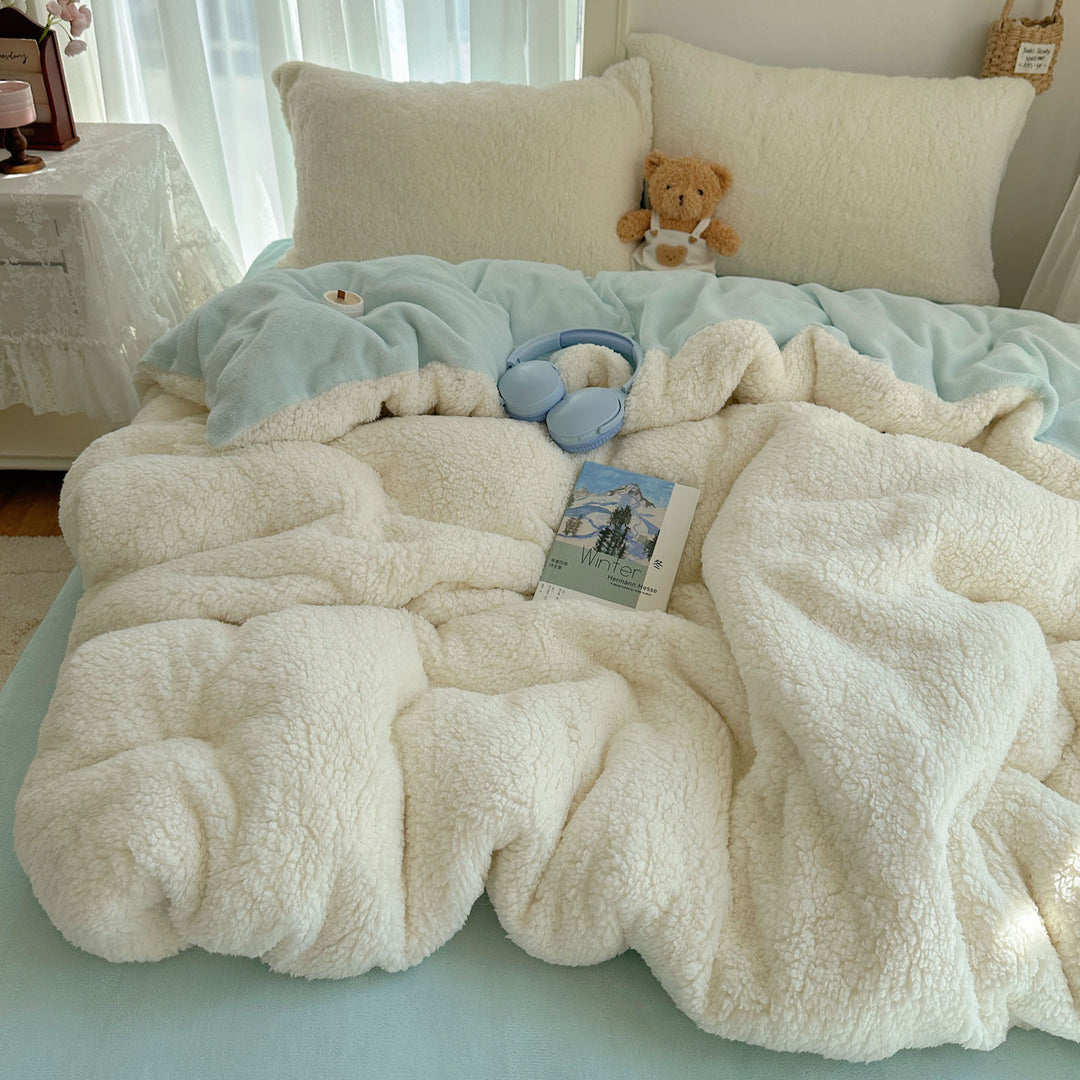 Plüsch Sherpa Wurfdecke