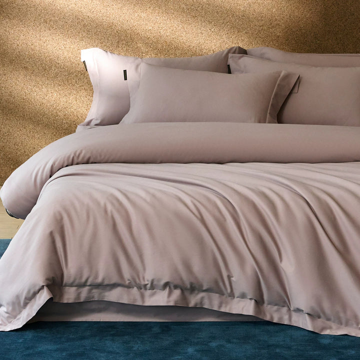 Luxuriös Wendbare Baumwollsatin Bettbezug Set