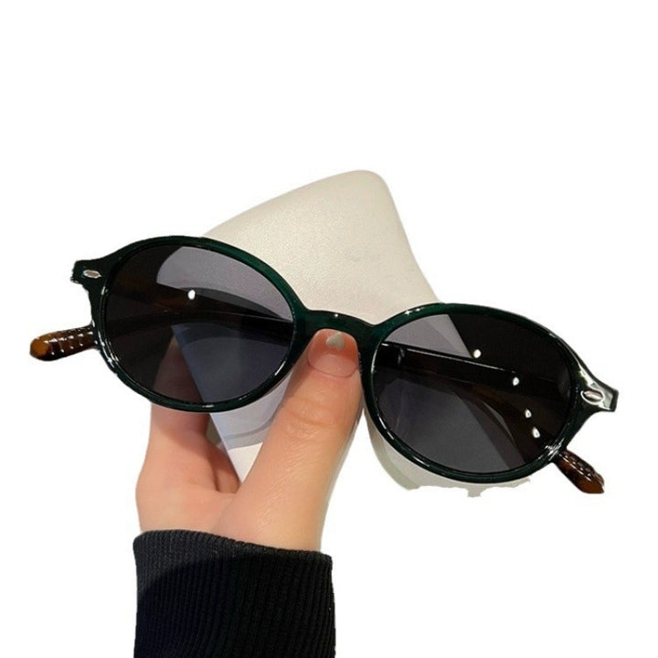 Vintage Oval Frame Sonnenbrille Karnz