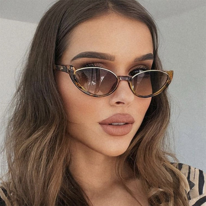 Damen modische Katzenaugen Sonnenbrille Karnz