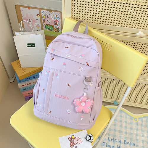 Verspielter Bestickter Rucksack