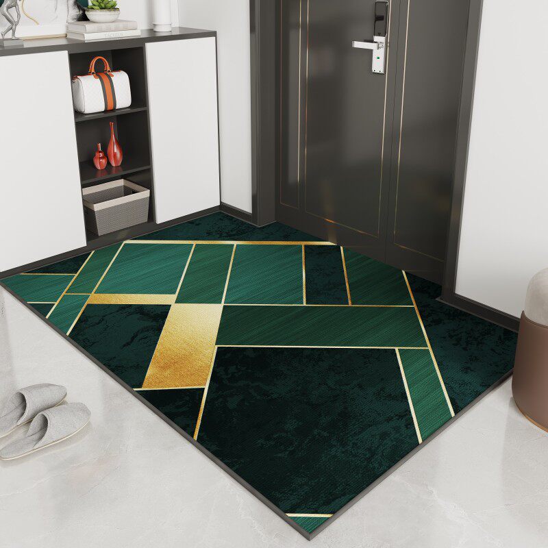 Geometrisches Muster Dekorativer Teppich