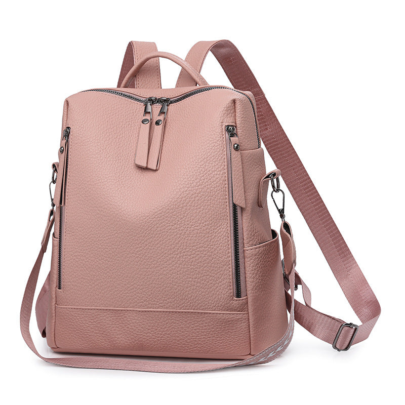 Strukturierter Mehrfach-Taschen-Rucksack Karnz
