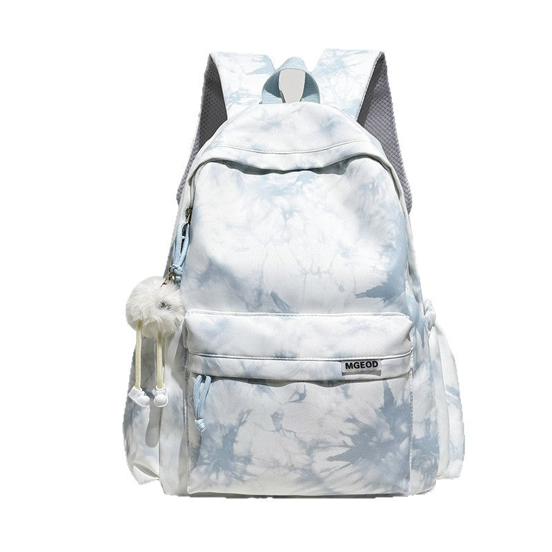 Leichte Freizeit-Rucksack mit Plüsch-Schlüsselanhänger Karnz