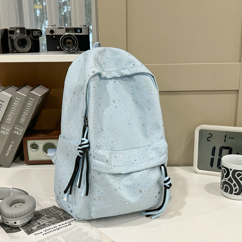 Sternenbedruckter Freizeit-Rucksack