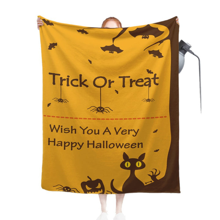 Halloween Themen Fleece Decke Karnz