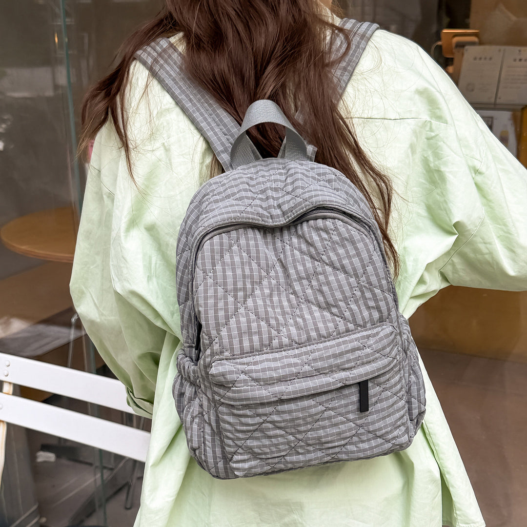 Gesteppten Multi-Abteil Rucksack Karnz