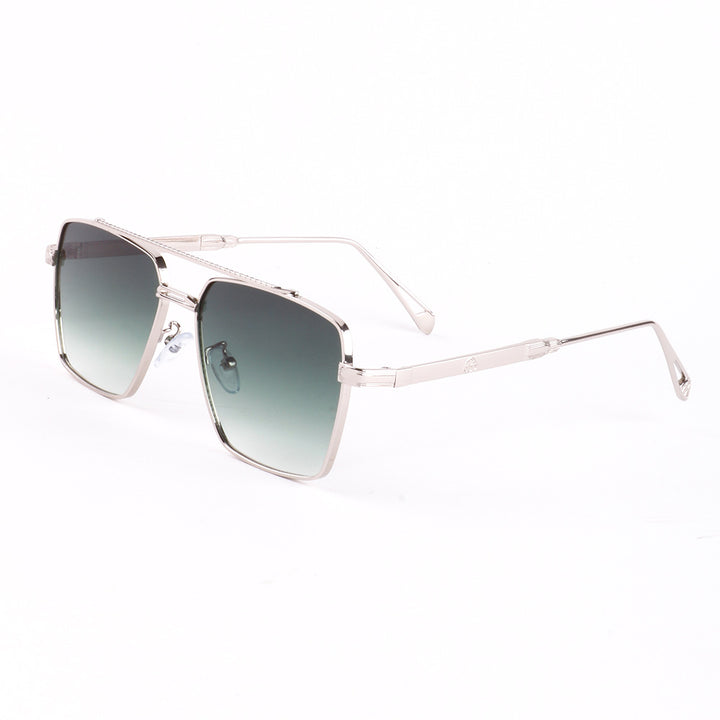 Damen oversized Sonnenbrille mit elegantem Metallrahmen Karnz