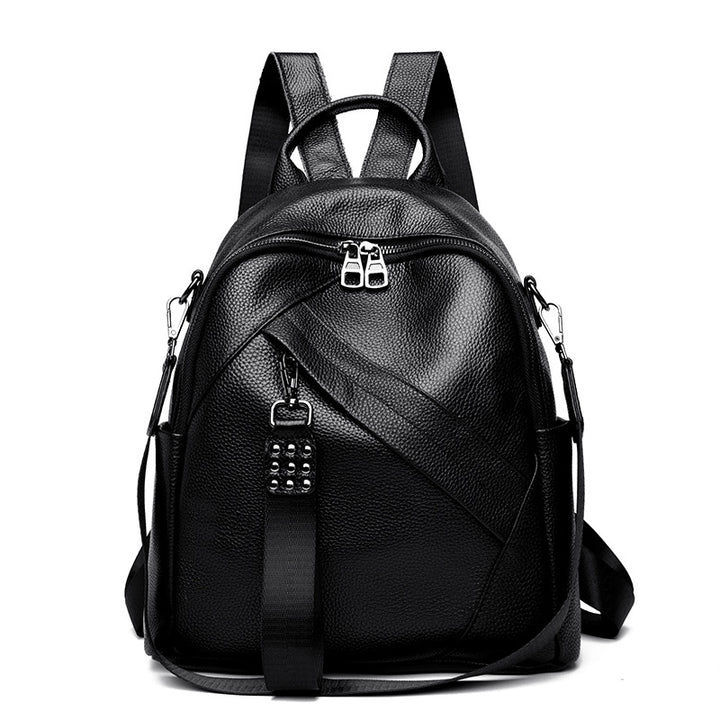 Vintage-inspirierter strukturiertes Leder-Rucksack Karnz