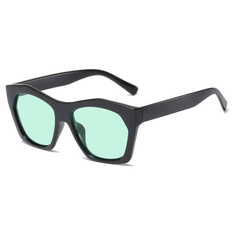 Damen modische Sonnenbrille im auffälligen Leopardenmuster Karnz