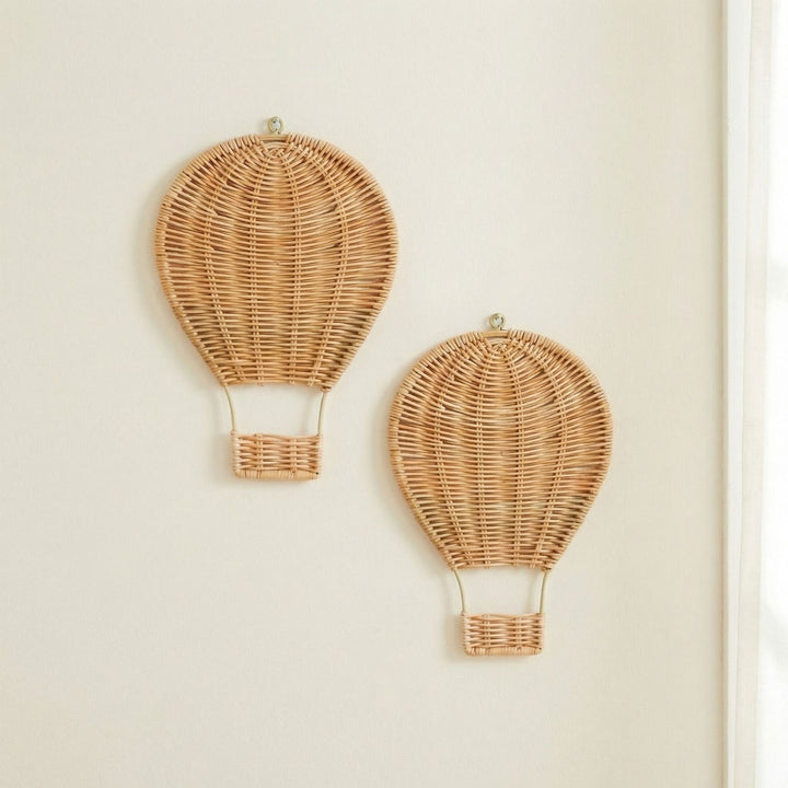 Wanddekoration im Heißluftballon-Design Karnz