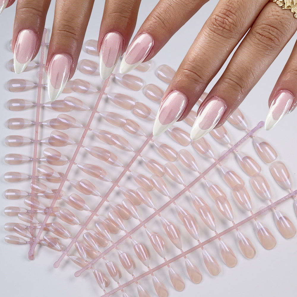 French Tip Nagelkunst Set Karnz