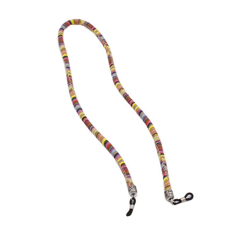 Bunte Woven Eyewear Kette Karnz