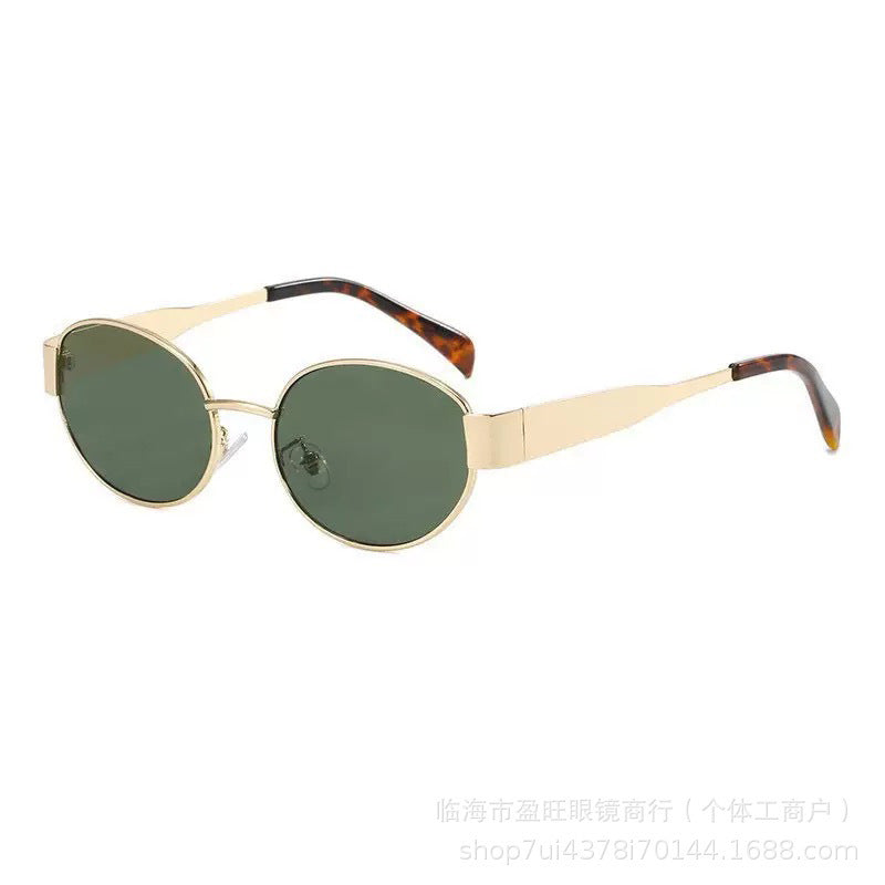 Retro-Runde-Rahmen-Sonnenbrille Karnz