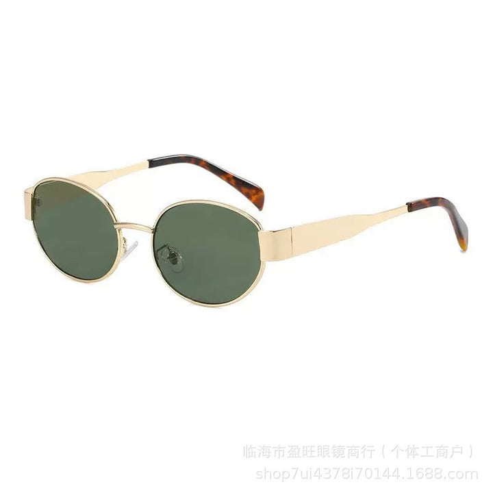 Retro-Runde-Rahmen-Sonnenbrille Karnz