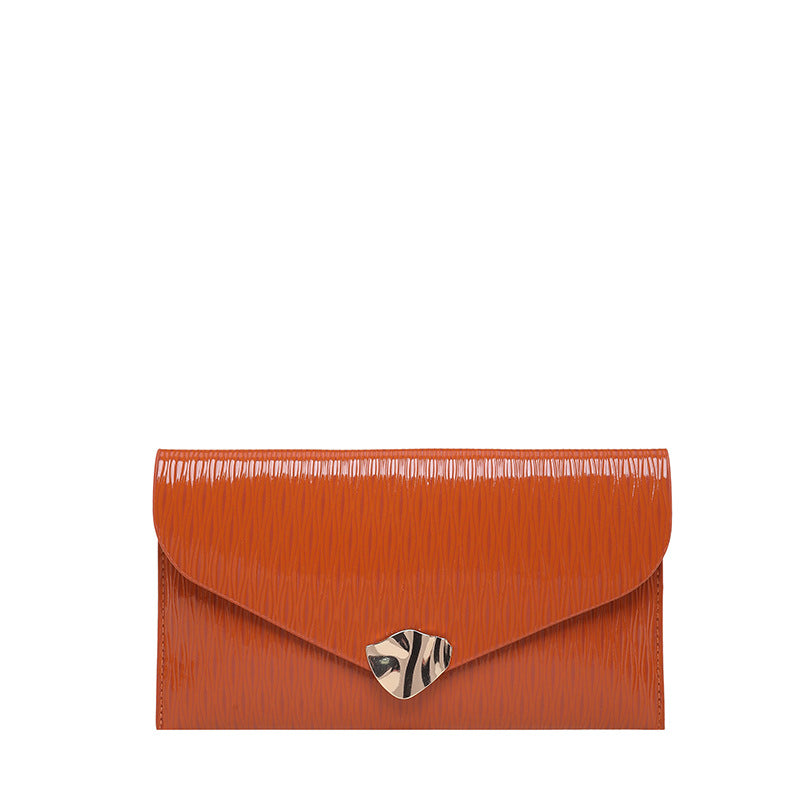 WoElegant Glänzende Abend-Clutch Karnz