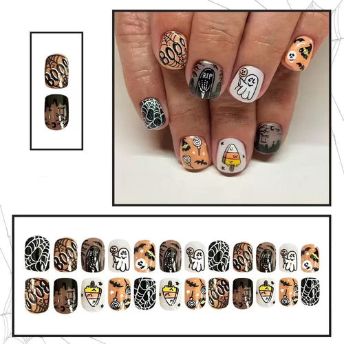 Halloween Nagelkunst-Set Karnz