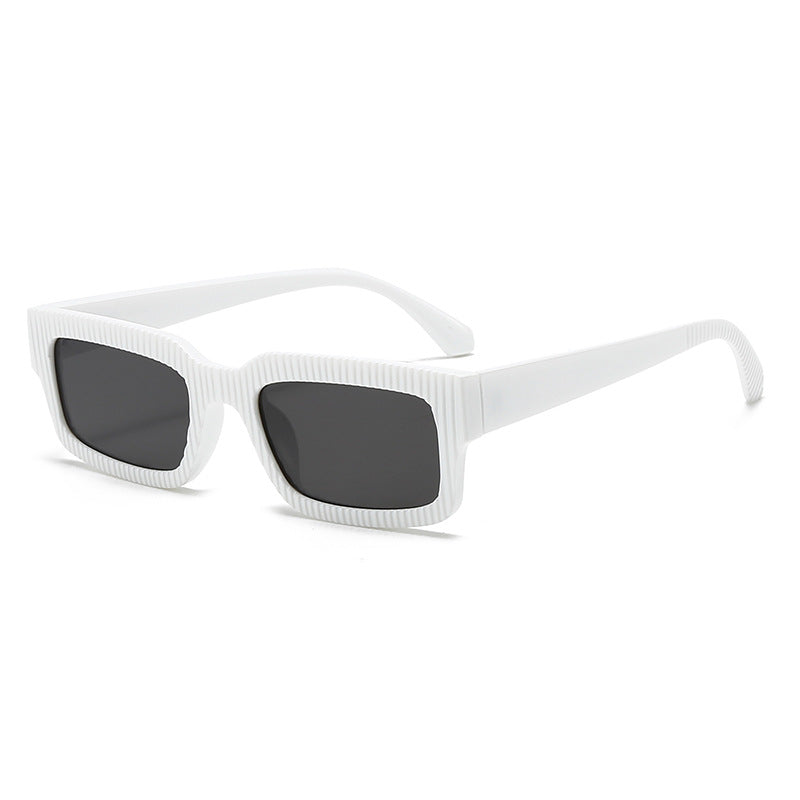Damen modische Sonnenbrille mit geometrischem Rahmen Karnz