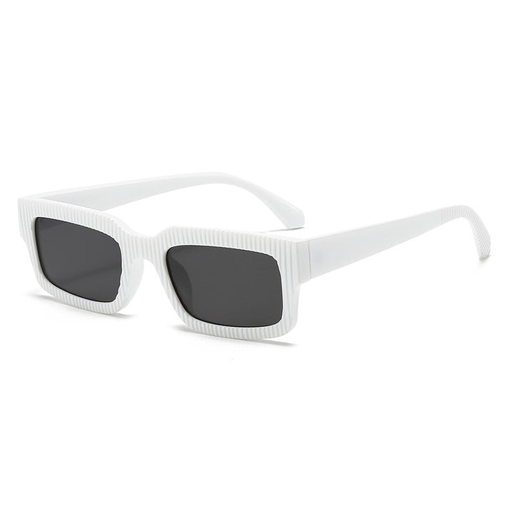 Damen modische Sonnenbrille mit geometrischem Rahmen Karnz
