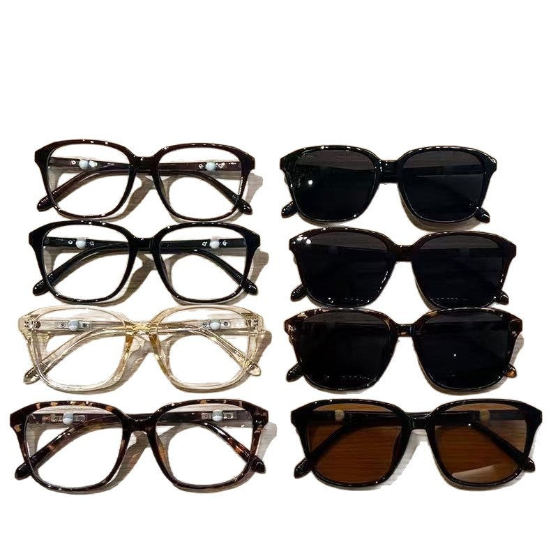 Damen modische Sonnenbrille mit stilvollem eckigen Rahmen und polarisierten Gläsern Karnz