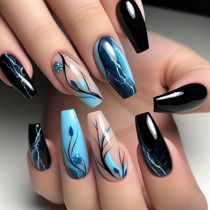 Künstlerische Acryl-Nagelkunstverlängerungen Karnz 1789713426