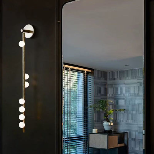 Moderne vertikale LED-Wandlampe