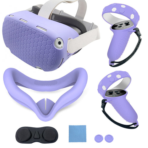 VR-Zubehör-Set mit Ergonomischer Halterung und Schutz für Controller Karnz