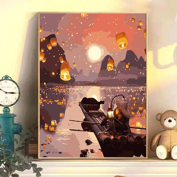 Scenic Landscape Art Leinwanddruck Karnz