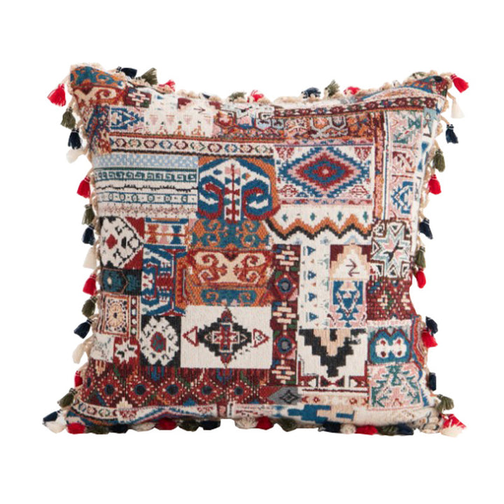 Bohemian Patchwork Dekokissen