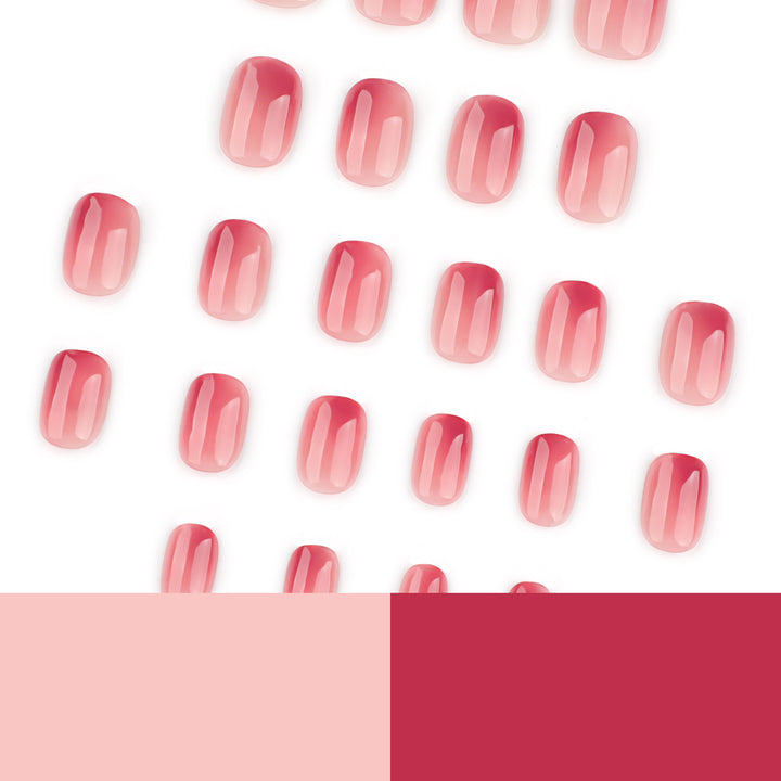 Elegante Nagelverlängerungen mit natürlichem Glanz Karnz