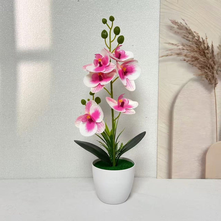 Elegante künstliche Orchideenpflanze für die Wohnkultur