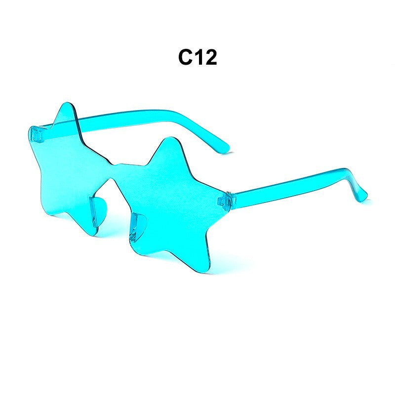 Damen Star-Shaped Sonnenbrille Karnz