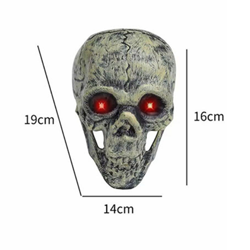 Dekorative Totenkopfstatue